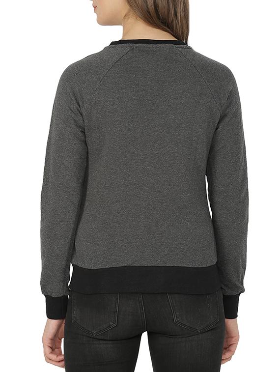 zip up long sleeved sweatshirt - 15416646 - Zoom Image - 3
