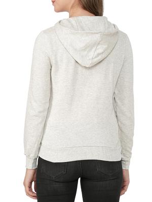 hooded zip detail sweatshirt - 15416652 - Standard Image - 3