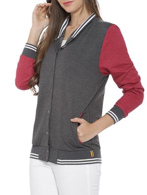 button down varsity jacket - 15416657 - Standard Image - 2