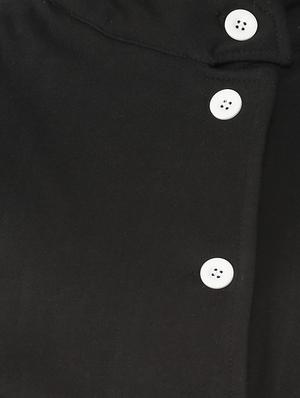 button down lapel neck jacket - 15416672 - Standard Image - 4