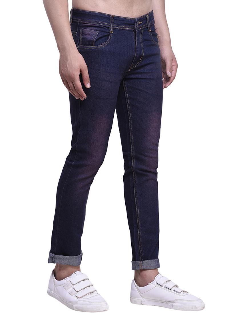 blue denim washed jeans - 15416728 - Zoom Image - 2