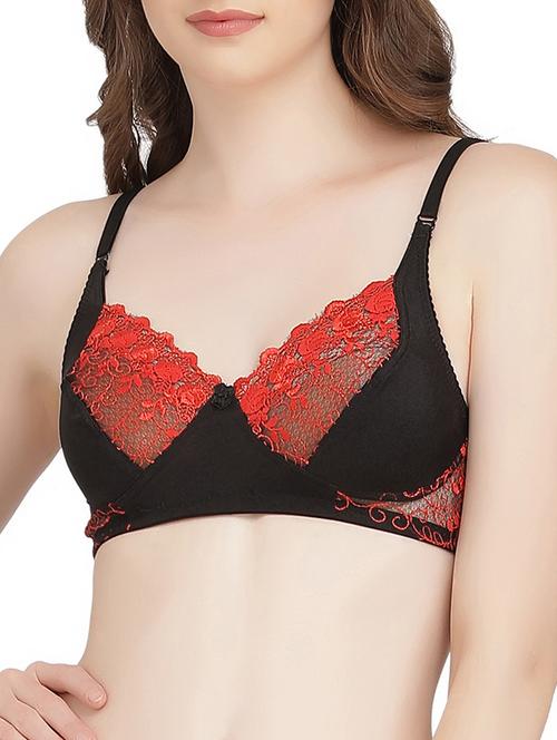 lace detail bra - 15416912 - Standard Image - 1