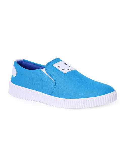 blue Canvas casual slip ons - 15417167 - Standard Image - 1
