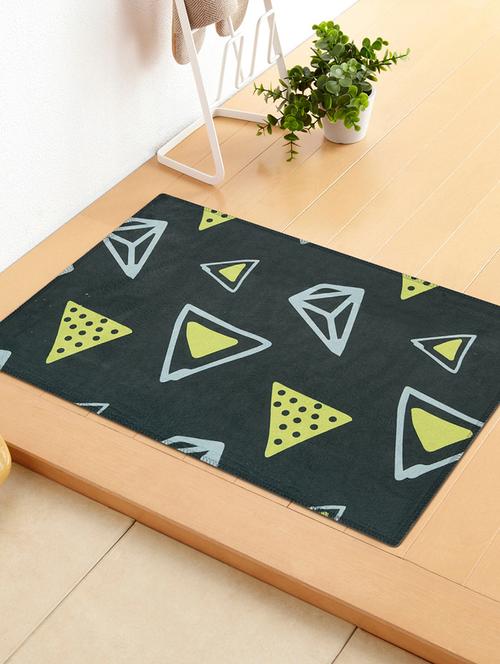 1 Pc Velvet finish Anti skid Doormat - 15417173 - Standard Image - 1