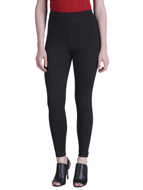 high waist solid jegging - 15417244 - Standard Image - 1