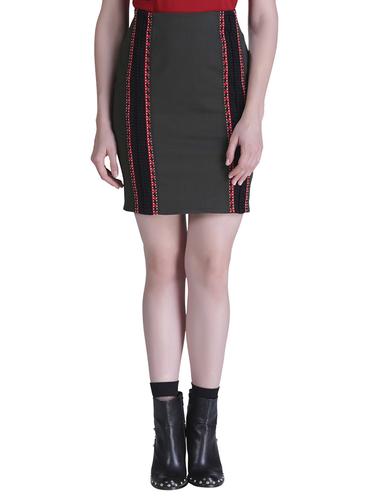 embroidered formal skirt - 15417250 - Very Small Image - 1