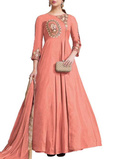 Embellished layered suit set - 15417485 - Standard Image - 1