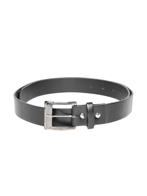 black synthetic leather) belt - 15417963 - Standard Image - 1