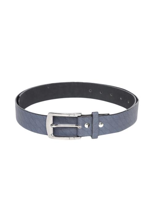 blue synthetic leather) belt - 15417965 - Standard Image - 1