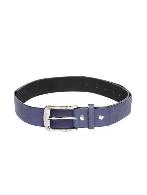 blue synthetic leather) belt - 15417966 - Standard Image - 1