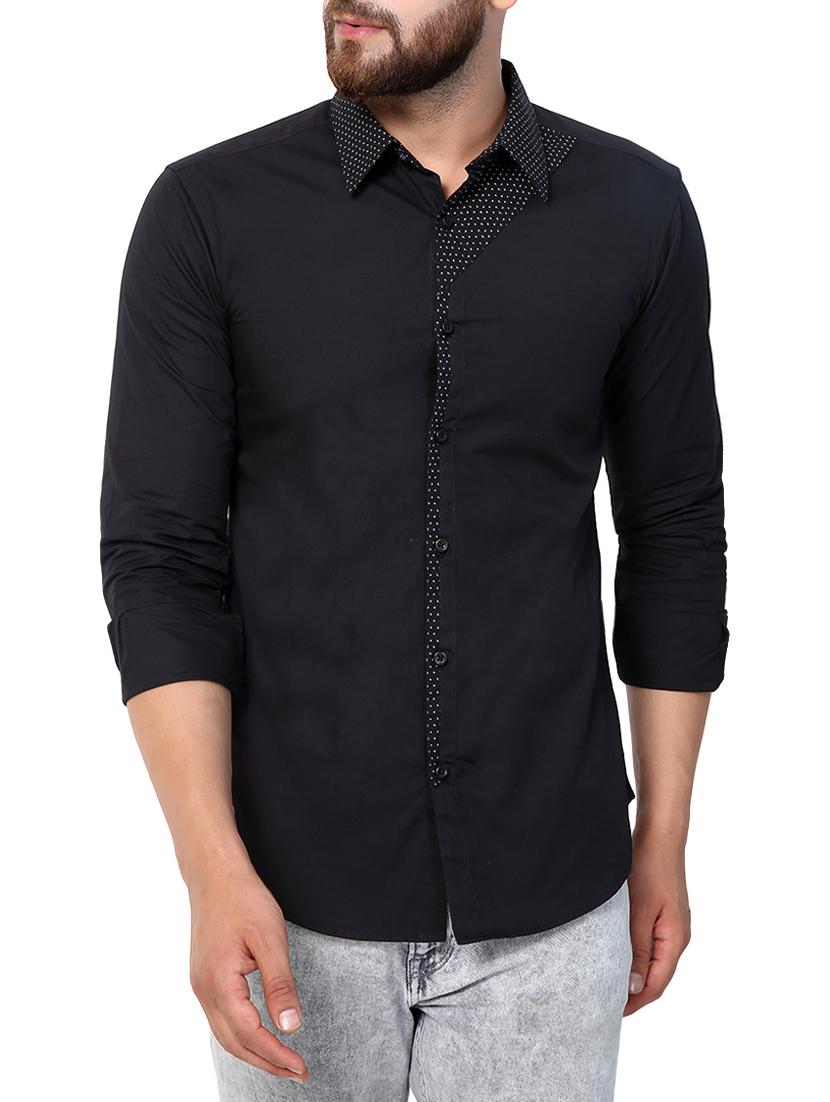 black printed casual shirt - 15418123 - Zoom Image - 1