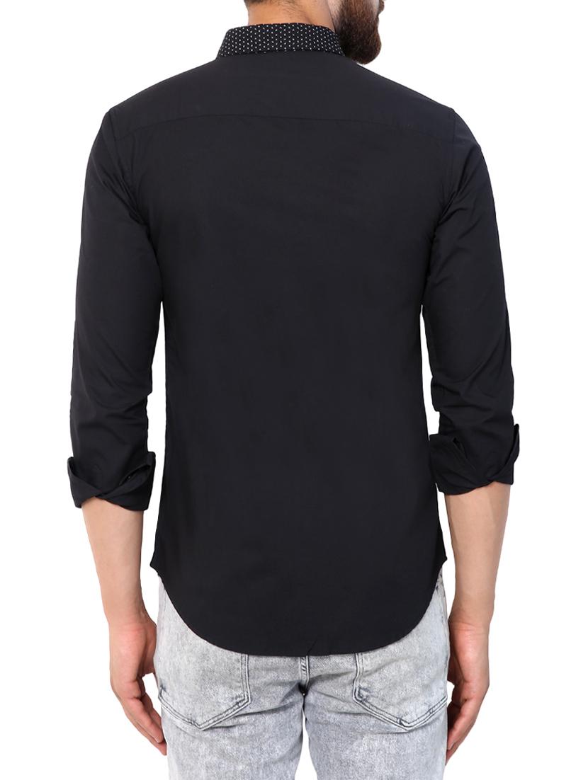 black printed casual shirt - 15418123 - Zoom Image - 3