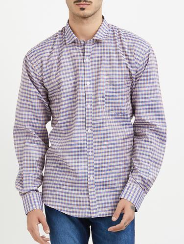 multi cotton blend casual shirt - 15418317 - Very Small Image - 1