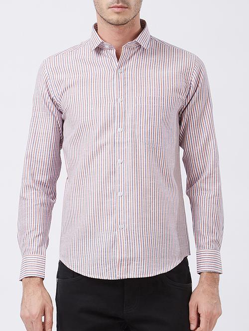 multi cotton blend casual shirt - 15418331 - Very Small Image - 1
