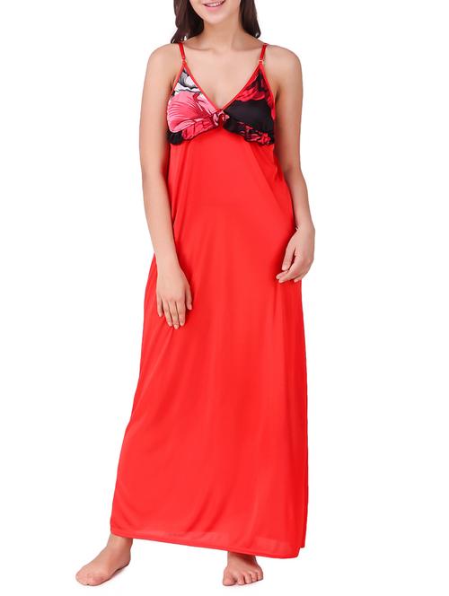 frill trim cami nighty - 15418367 - Standard Image - 1