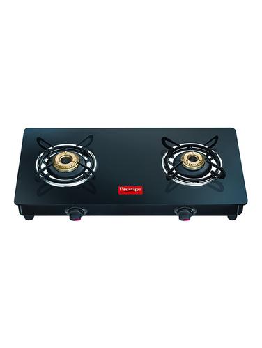 Prestige Marvel Glass 2 Burner Gas Stove (Black) - 15418532 - Very Small Image - 1