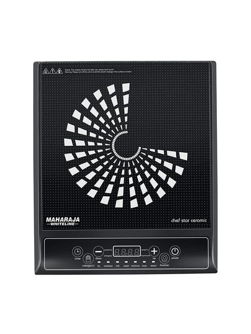 Maharaja Whiteline Chef Star Ceramic IC-108 1400-Watt Induction Cooker (Black) - 15418575 - Standard Image - 1
