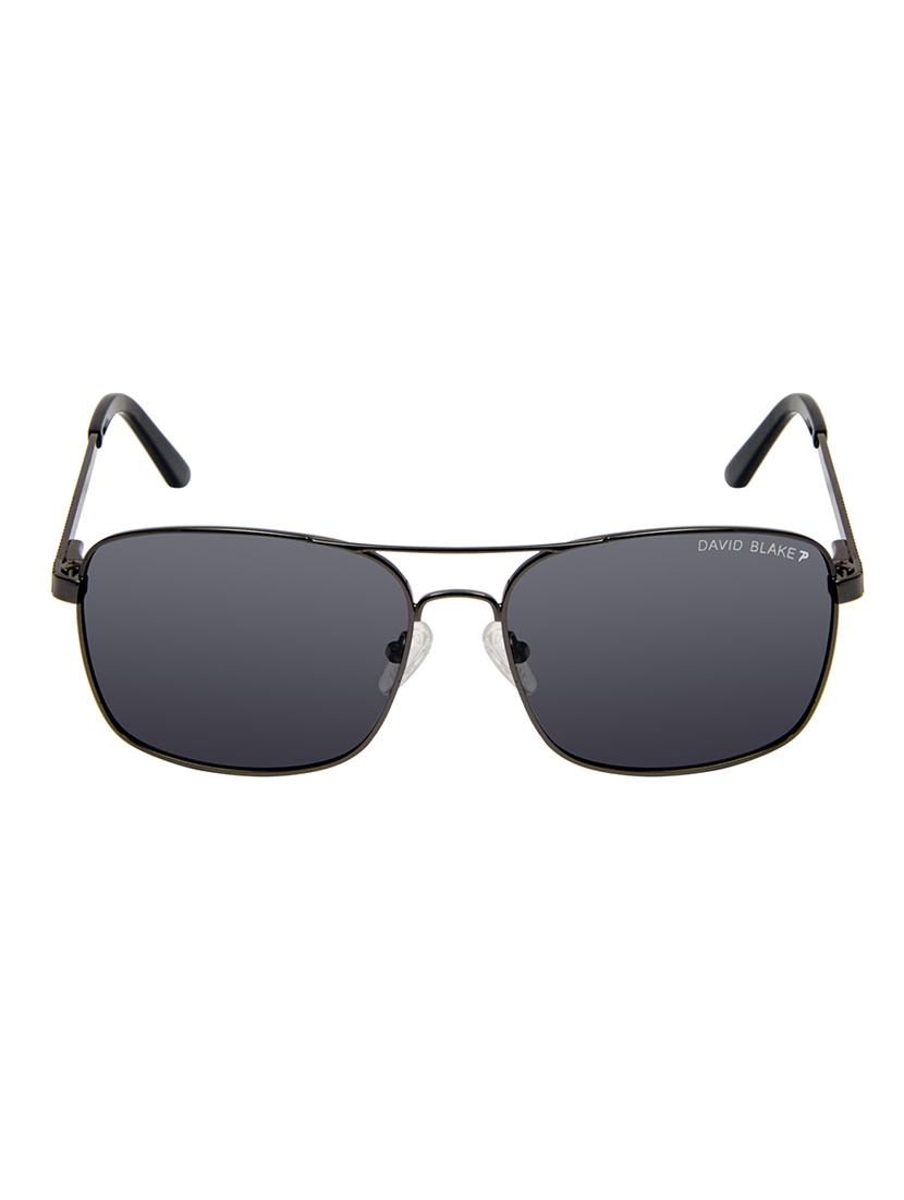 David Blake Grey Rectangular Polarized Uv Protected Sunglass - 15418697 - Zoom Image - 1