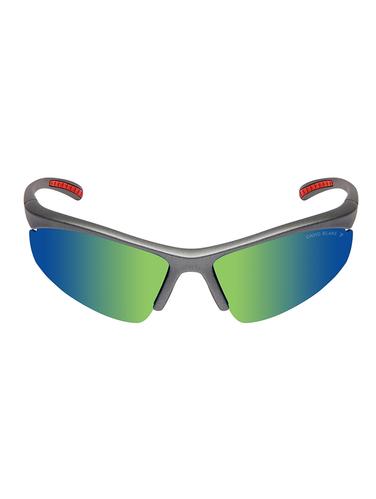 David Blake Green Sport Polarized Uv Protected Mirrored Sunglass - 15418714 - Very Small Image - 1