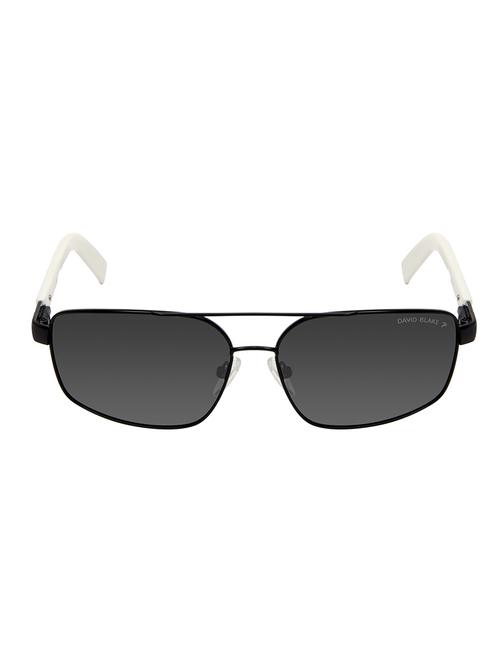 David Blake Black Rectangular Polarized Uv Protected Sunglass - 15418797 - Standard Image - 1