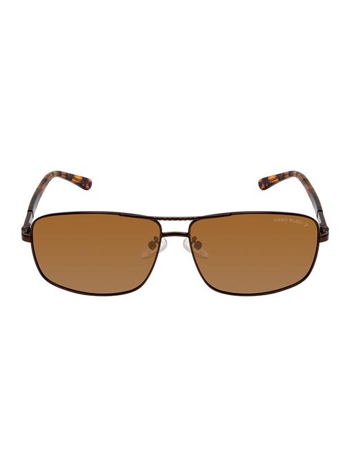 David Blake Brown Rectangular Gradient Polarized Uv Protected Sunglass - 15418811 - Standard Image - 1