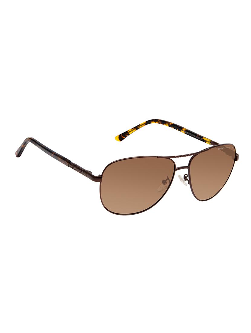 david blake brown aviator gradient polarized uv protected sunglass - 15418814 - Zoom Image - 2