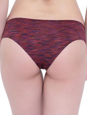 cut out melange bikini panty - 15418870 - Standard Image - 3