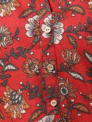 straight printed kurta - 15418892 - Standard Image - 5