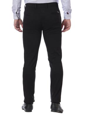 black cotton chinos - 15418910 - Standard Image - 3