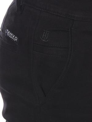 black cotton chinos - 15418910 - Standard Image - 5