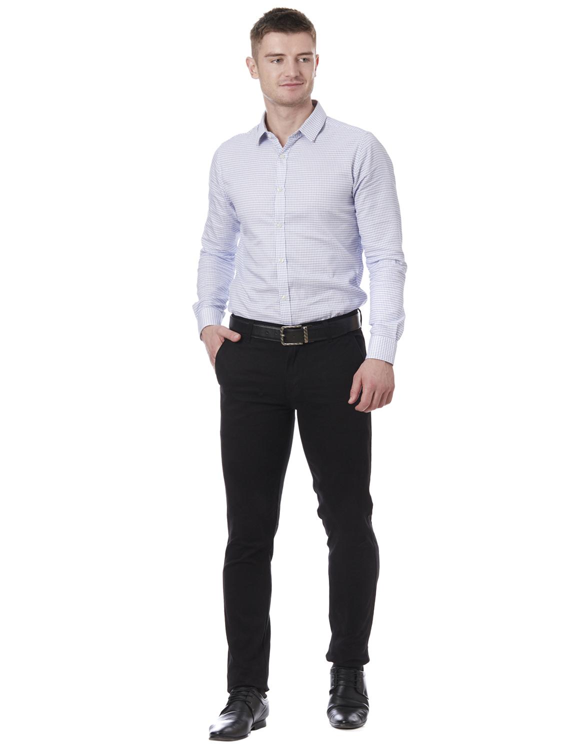 black cotton chinos - 15418910 - Zoom Image - 4