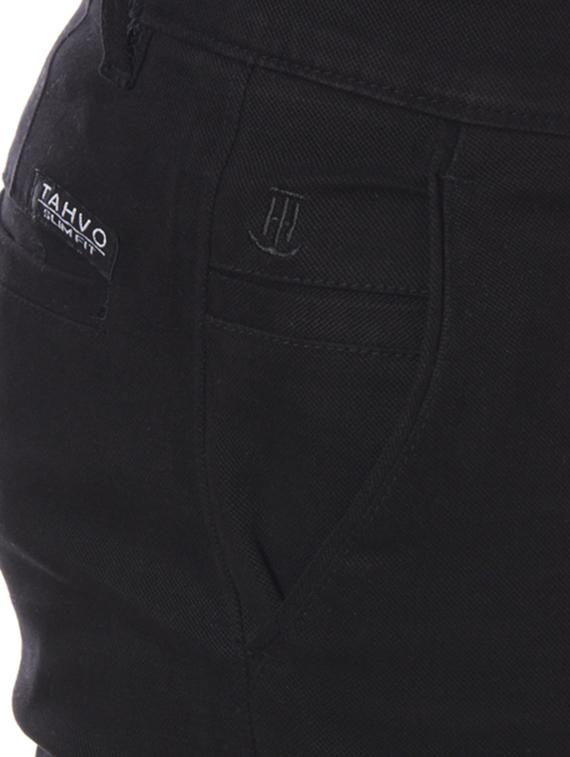 black cotton chinos - 15418910 - Zoom Image - 5