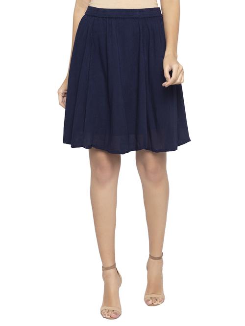 knee length flared skirt - 15419112 - Very Small Image - 1