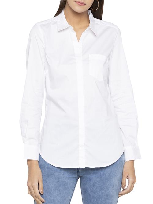 pocket patch solid shirt - 15419158 - Standard Image - 1