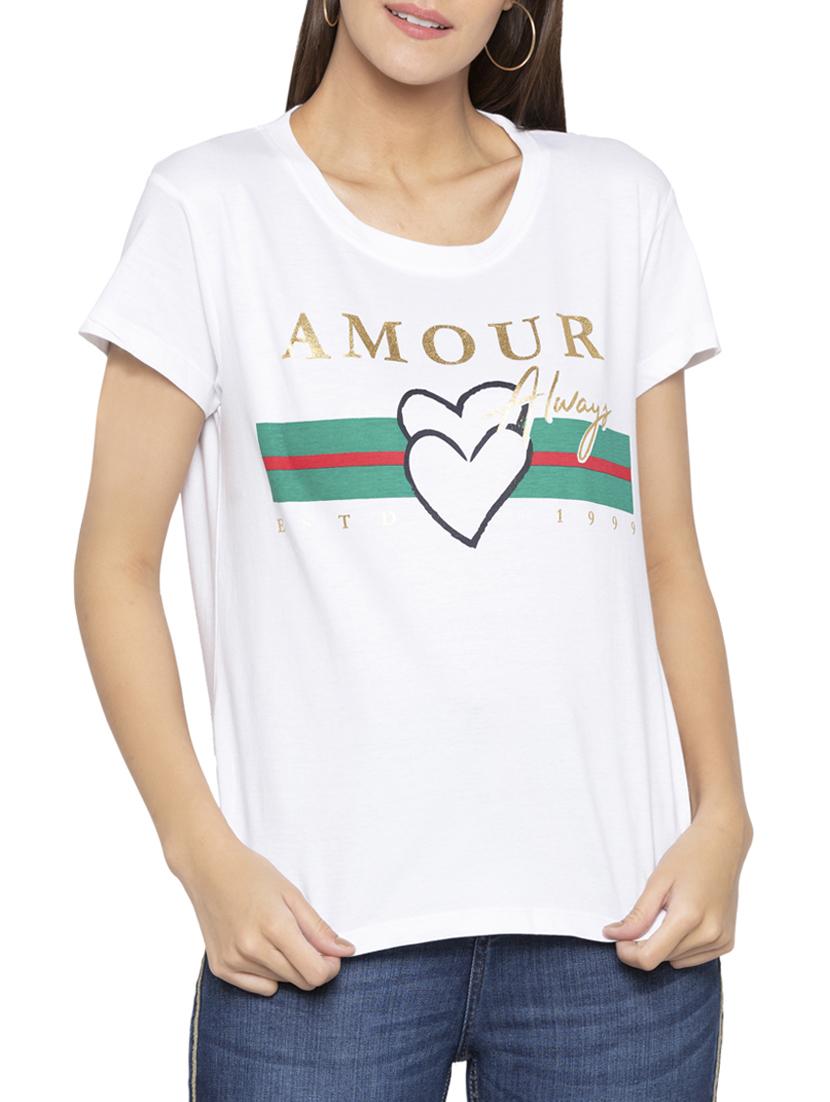 short sleeved graphic tee - 15419167 - Zoom Image - 1