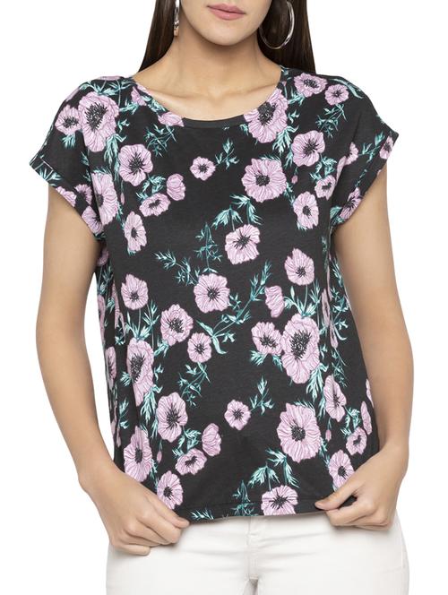 dolman sleeved floral tee - 15419171 - Standard Image - 1