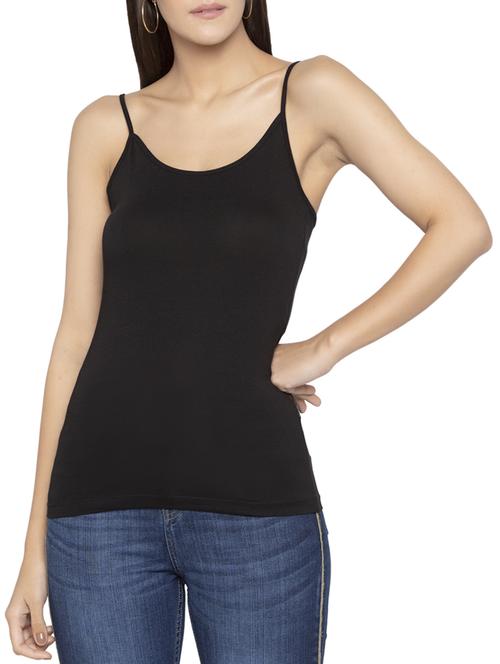 shoulder strap solid camisole - 15419199 - Standard Image - 1