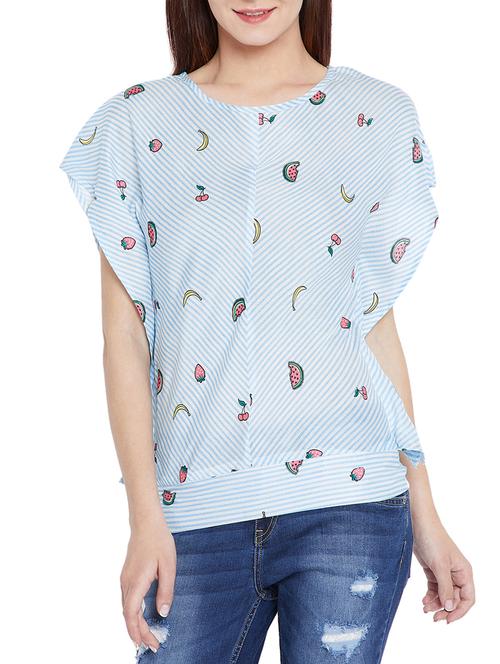 Summer cool print top - 15419511 - Standard Image - 1