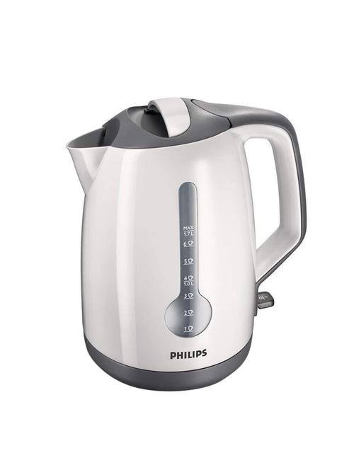 Philips 1.7-Litre 2400-Watt Concealed Element Kettle (White and Gray) - 15419564 - Standard Image - 1