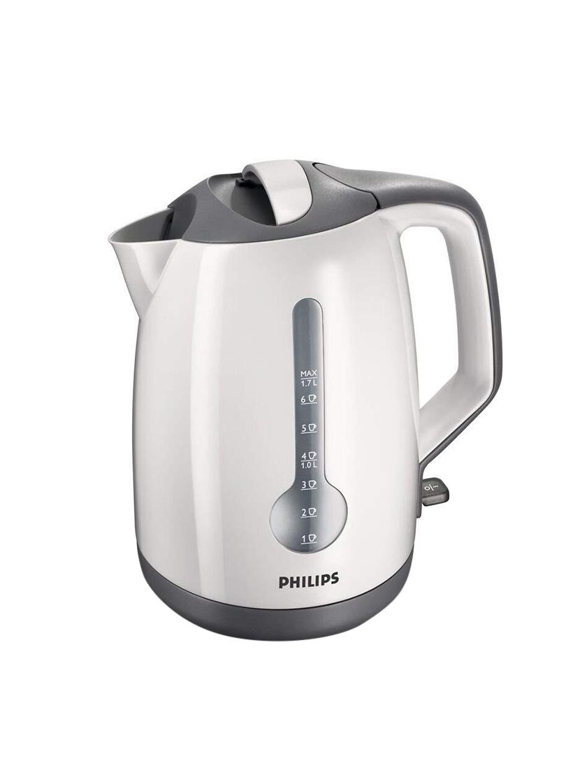 Philips 1.7-Litre 2400-Watt Concealed Element Kettle (White and Gray) - 15419564 - Zoom Image - 1
