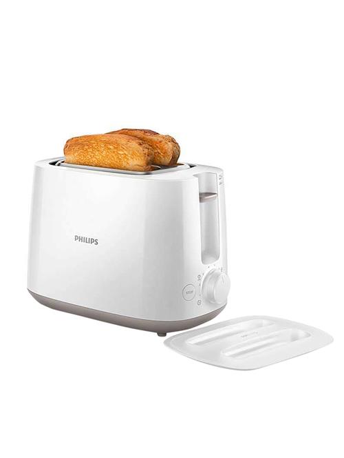 Philips Daily Collection 830-Watt 2-Slice Pop-up Toaster (White) - 15419610 - Standard Image - 1