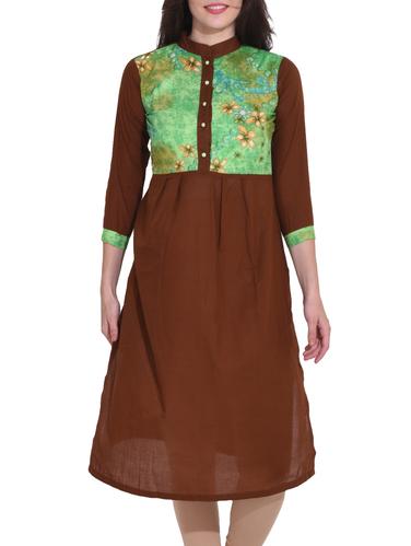 Straight printed kurta - 15419777 - Very Small Image - 1