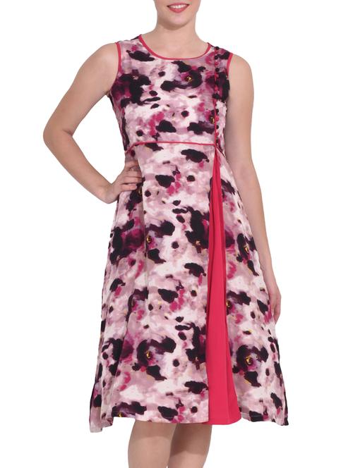 a-line printed kurta - 15419778 - Very Small Image - 1