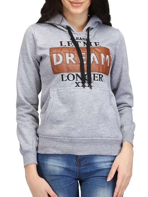embroidered hooded sweatshirt - 15420895 - Very Small Image - 1