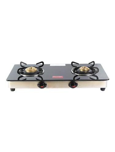 Prestige gtm 02 ss 2 Burner Glass Manual Gas Stove - 15421553 - Very Small Image - 1