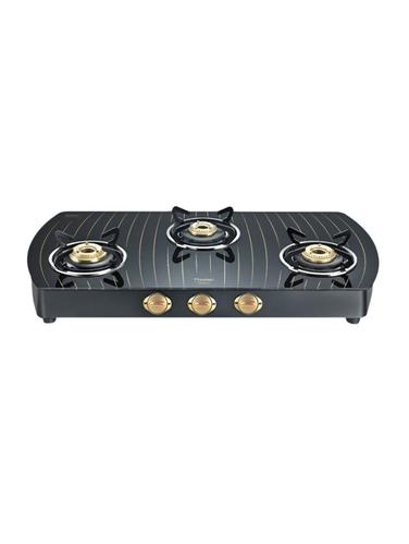 Prestige Premia GTS 03 L (D) Glass Top Gas Stove - 15421582 - Very Small Image - 1