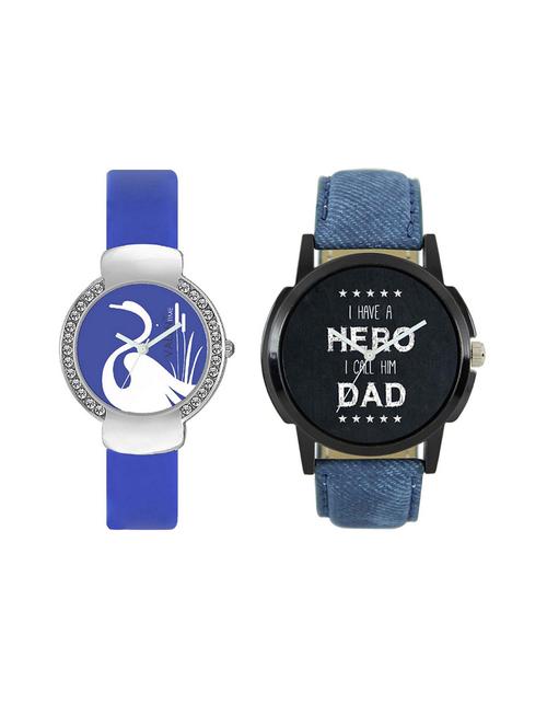 VALENTIME LR7VT23 Leather strap couple watch - 15422479 - Very Small Image - 1