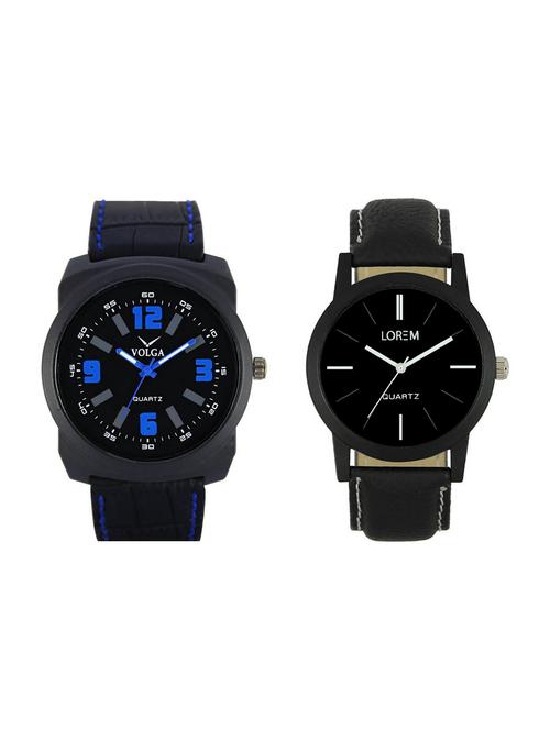 volga vl32lr05 round dial analog watch combo - 15423981 - Standard Image - 1