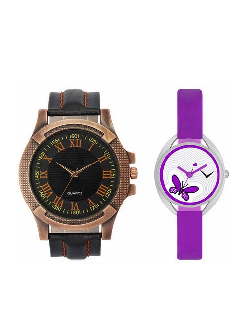 VOLGA VL23VT02 Round Dial Couple Watch Combo - 15424791 - Standard Image - 1