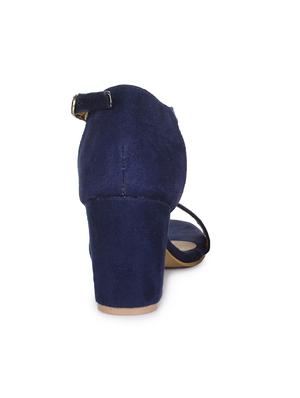 blue ankle strap sandals - 15425796 - Standard Image - 3
